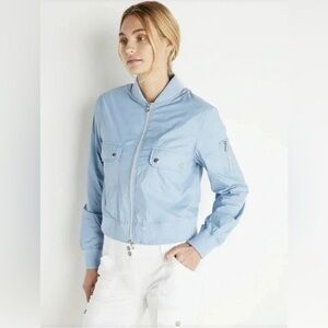 Anatomie Eilis Women's Bomber Jacket Blue Size XS